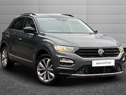 Indium grey with black roof Used 2021 VW T-Roc Design SUV | £16,395 (Fair price)