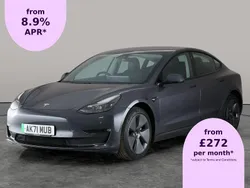 Grey Used 2021 Tesla Model 3 Long Range AWD Sedan | £17,489 (A bit pricey)