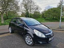 Black Used 2008 Vauxhall Corsa Design Edition Hatchback | £990 (Good price)