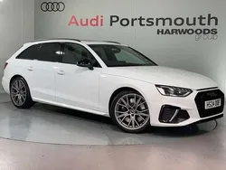 White Used 2024 Audi A4 Advanced Estate | £48,990