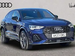Blue Used 2023 Audi Q3 Black Edition SUV | £34,472 (A bit pricey)