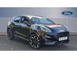 Black Used 2023 Ford Puma ST-Line X SUV | £15,940