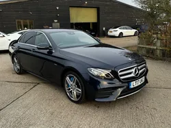 Blue Used 2017 Mercedes E350 AMG line Sedan | £9,495