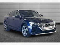 Blue Used 2021 Audi e-tron Sportback S-Line SUV | £25,690 (Fair price)
