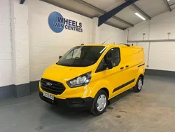Yellow Used 2022 Ford Transit Custom S Van | £13,489 (Good price)