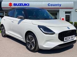 White Used 2024 Suzuki Swift Hatchback | £17,200 (Expensive)