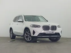 White Used 2022 BMW X3 xLine SUV | £31,498 (Fair price)