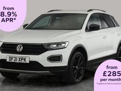 White Used 2021 VW T-Roc Black Edition SUV | £19,858 (Fair price)