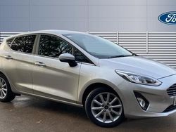 Silver Used 2017 Ford Fiesta Titanium Hatchback | £9,129 (Fair price)