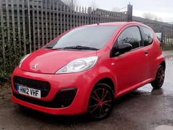 Red Used 2012 Peugeot 107 Access Hatchback | £1,350 (Fair price)