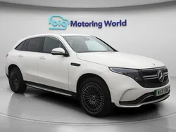 White Used 2021 Mercedes EQC400 AMG line SUV | £23,600 (Fair price)