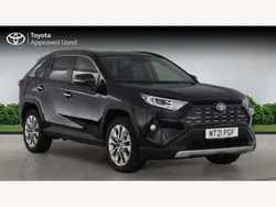 Black Used 2021 Toyota RAV4 Hybrid SUV | £28,495 (Fair price)