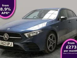 Blue Used 2022 Mercedes A180 Executive Hatchback | £19,312 (Fair price)