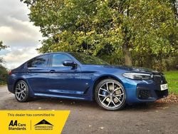 Blue Used 2021 BMW 530e M Sport Sedan | £16,991 (A bit pricey)