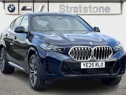 Blue Used 2025 BMW X6 M Sport SUV | £65,999 (Fair price)