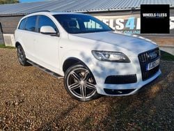 White Used 2012 Audi Q7 S-line plus SUV | £10,399 (Fair price)