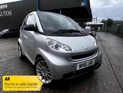 Silver Used 2011 Smart ForTwo Coupé Passion Coupe | £4,195 (Fair price)