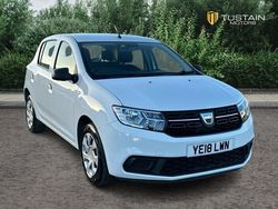 White Used 2018 Dacia Sandero Ambiance Hatchback | £6,499 (Fair price)
