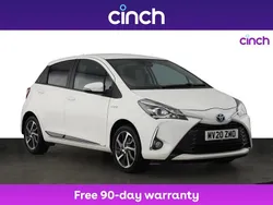 White Used 2020 Toyota Yaris Hybrid Hatchback | £13,699 (Good price)