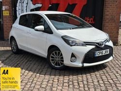 White Used 2016 Toyota Yaris Hatchback | £7,016 (Fair price)