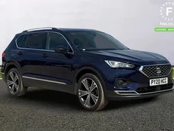 Blue Used 2020 Seat Tarraco XCELLENCE Lux SUV | £19,199 (Fair price)