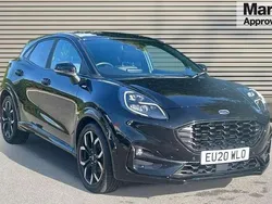 Black Used 2020 Ford Puma ST-Line X SUV | £13,450 (Fair price)
