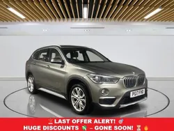 Silver Used 2017 BMW X1 xLine SUV | £11,999 (Fair price)
