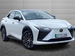 Sonic white New 2024 Lexus RZ 450e SUV | £36,550 (Super price)