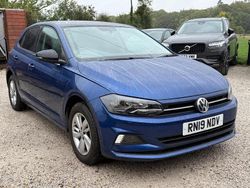 Blue Used 2019 VW Polo SE Hatchback | £11,750 (Fair price)