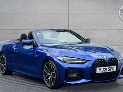 Blue Used 2021 BMW 420 M Sport Cabriolet | £25,699 (A bit pricey)