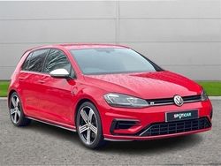 Red Used 2017 VW Golf VII R Hatchback | £20,690 (Fair price)