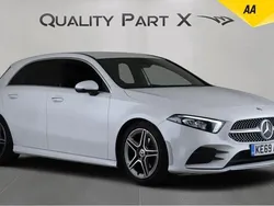 White Used 2020 Mercedes A200 AMG Line Premium Hatchback | £15,180 (Fair price)