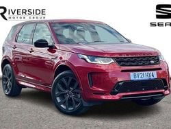 Italian racing red Used 2021 Land Rover Discovery Sport SE Dynamic SUV | £19,990 (Fair price)