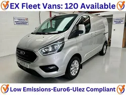 Silver Used 2021 Ford Transit Custom Limited | £17,755 (Fair price)