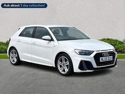 White Used 2022 Audi A1 S-Line Hatchback | £18,229 (Fair price)
