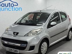Silver Used 2009 Peugeot 107 Hatchback | £3,499 (Fair price)