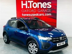 Blue Used 2021 Dacia Sandero Essentiel Hatchback | £9,995 (Fair price)