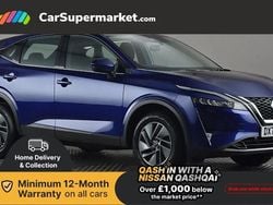 Blue Used 2022 Nissan Qashqai Acenta Premium SUV | £13,297 (Good price)