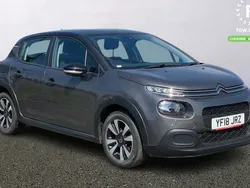 Grey Used 2018 Citroën C3 Feel Hatchback | £7,099 (Good price)