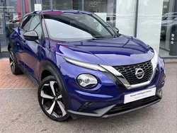 Ink blue Used 2020 Nissan Juke Tekna SUV | £13,449 (Fair price)
