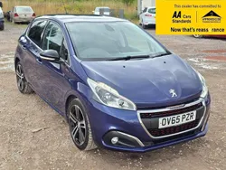 Blue Used 2016 Peugeot 208 GT-line Hatchback | £8,480 (Fair price)