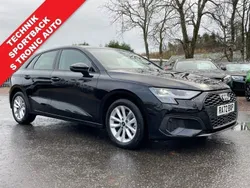 Black Used 2023 Audi A3 Sportback Design Hatchback | £21,995 (Fair price)