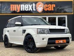 White Used 2009 Land Rover Range Rover Sport HSE SUV | £9,995 (Expensive)