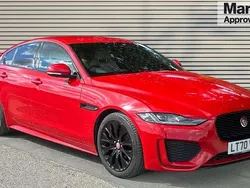 Red Used 2020 Jaguar XE R-Dynamic Sedan | £17,769 (Fair price)
