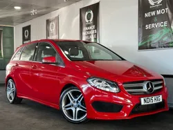 Red Used 2015 Mercedes B180 AMG line MPV | £9,990 (Fair price)