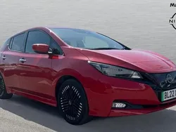 Red Used 2022 Nissan Leaf Tekna Hatchback | £11,355 (Fair price)