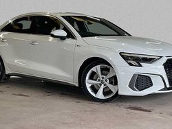 White Used 2020 Audi A3 S-Line Sedan | £19,320 (Fair price)