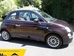 Purple Used 2014 Fiat 500C Lounge Cabriolet | £4,495 (Good price)