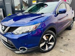 Blue Used 2016 Nissan Qashqai N-TEC SUV | £5,350 (Fair price)