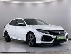 White Used 2018 Honda Civic Sport Hatchback | £11,720 (Fair price)